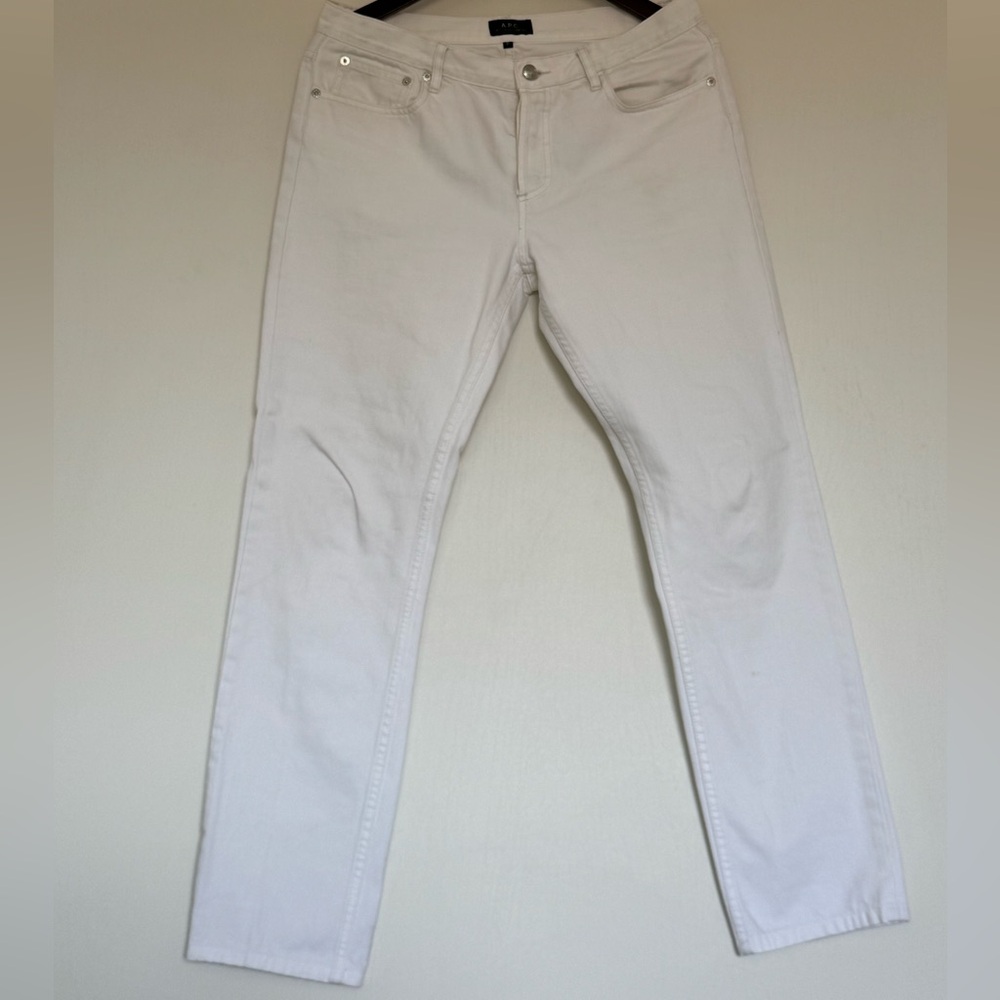 A.P.C. New Petite Standard White Denim W31